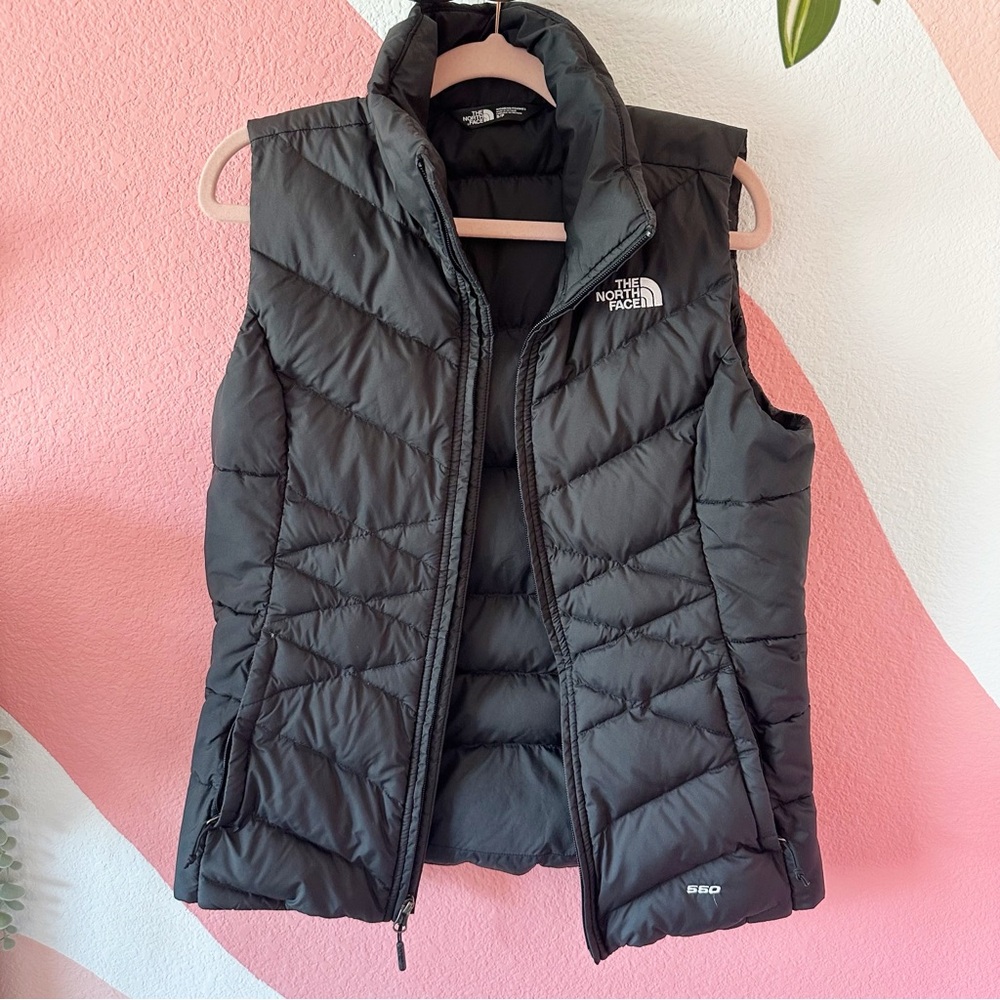 The North Face Black Puffer Vest S
